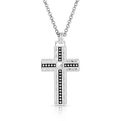 Montana Silversmiths Diamond Rio Cross - Accessories Jewelry Necklace - Nc4693 • $34.98