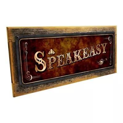 Speakeasy Metal Sign; Wall Decor For Home And Office • $36.99