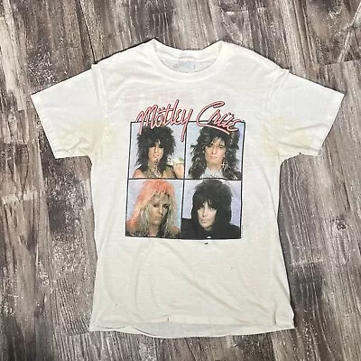 VERY RARE 1987 Mötley Crüe Girls Girls Girls T Shirt  • $50