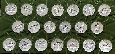 Medallic Art 1967 Ducks Unlimited 20 Silver .999 Medal Set Larry Toschik ~ 60 Oz • $2375