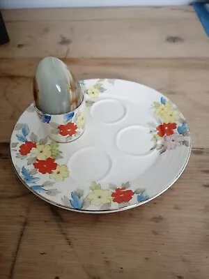 Antique Posey Phoenix Ware T F & S Ltd England Plate And Egg Cup • £5.50