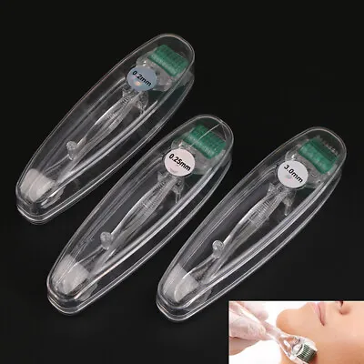 192 Micro Needle Titanium Skin Derma Roller 0.25-2.5 Mm Anti-Aging Scars H.C Je • $9.45