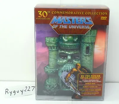 MOTU He-Man 30th Anniversary Commemorative Collection DVD Set Sealed Box MOC • $275