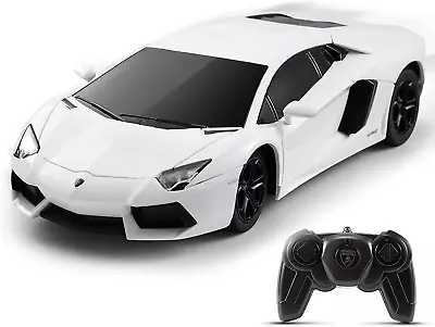 X Rastar Remote Control Car 1:24 Scale Aventador Coupe Race Toy Car RC Hobby M • $25.99