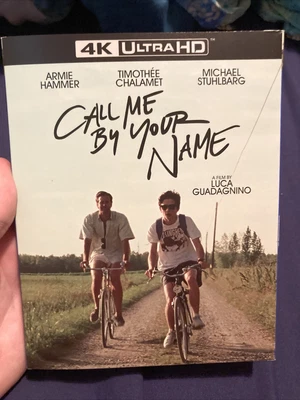 $117.50 • Buy Call Be By Your Name 4K Ultra HD Blu-ray BRAND NEW UHD SONY PICTURES CLASSICS
