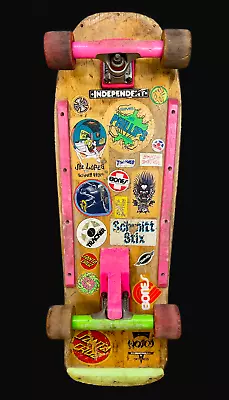 VINTAGE 1980's POWELL PERALTA / SIMS  INDEPENDENT RAT BONE COMPLETE SKATEBOARD • $2500