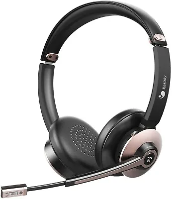 £18.99 • Buy Wireless Headset-Bluetooth Headphones With Microphone-Noise Cancelling-Earbay