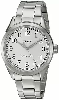 Timex 'Main Street Collection' Quartz Brass And Stainless Steel Automatic Watch • $99