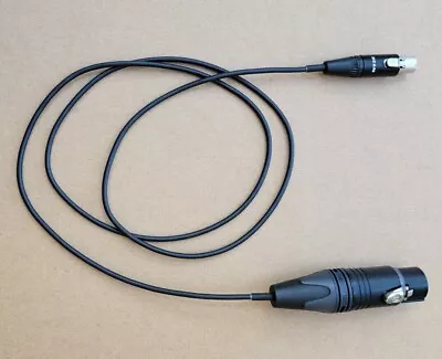 1'ft-25FT Mogami 2697 3-Pin Mini XLR-F To 3-pin XLR FeMale Mic Microphone Cable • $18.95