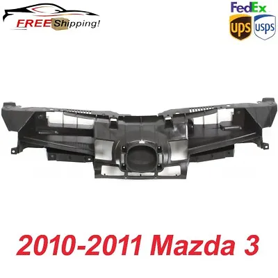 New Grille Assembly For 2010-2011 Mazda 3 Textured Gray Plastic MA1206100 • $76.90