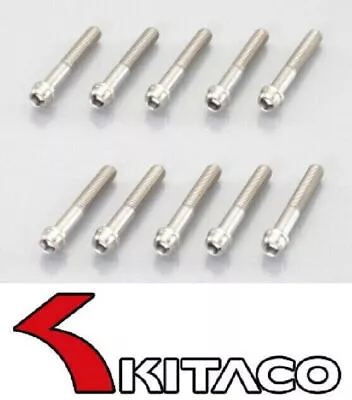 Kitaco #060-1432200 Stainless Steel Vivid Bolt Set / R Side Cover Honda Grom 125 • $29.30