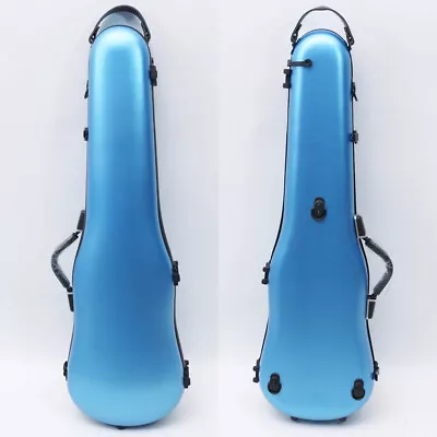 Violin Case Full Size 4/4 High Strength Carbon Fiber Hard Shell With Back Straps • $136.30