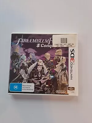 Nintendo 3ds Game Fire Emblem Fates Conquest Genuine Aus Pal Free Post • $100