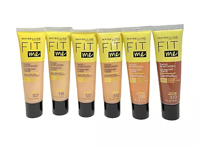 Maybelline Fit Me Tinted Moisturizer For All Skin Types 1oz./30ml New; You Pick! • $7.95