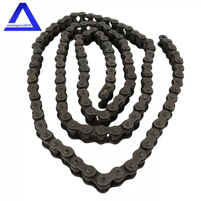 10 Feet #80H Heavy Duty Roller Chain With 1 Connecting Link • $50.07