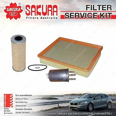 $67.45 • Buy Oil Air Fuel Filter Service Kit For Ssangyong Actyon A200 Kyron D100 Stavic A100