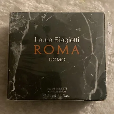 Laura Biagiotti Roma Uomo (m) EDT Eau De Toilette Spray 125ml Mens Fragrance • £34.95