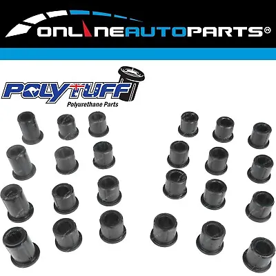 Leaf Spring + Shackle Poly Bush Kit For Toyota Hilux LN67 LN106 Front & Rear • $71.95