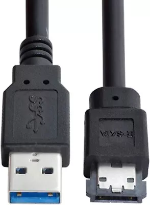 CY USB 3.0 To ESATA Adapter USB To HDD/SSD/ODD Converter ESATA To USB Cable • $39.99