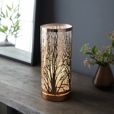 Pagazzi Lighting Mason 29cm Touch Table Lamp Copper EBR1457 • £35