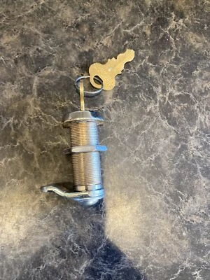 $24.99 • Buy Vintage Chicago Lock Company Cabinet Desk Drawer Lock Cylinder With 2126 Keys