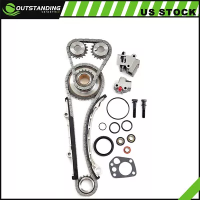 98-04 For Nissan Altima For Frontier 2.4L KA24DE Engine Timing Chain Kit • $57.78