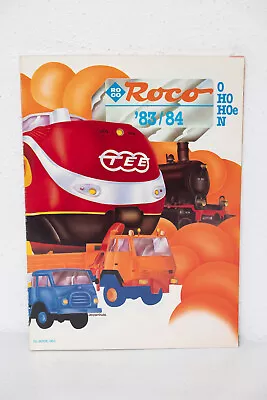 RoCo Austria 1983 1984 HO N O Scale Model Train CATALOG Railroad Rail Bahn Lok • $19.89