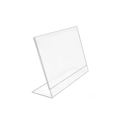 A4 Landscape Counter Poster Acrylic Sign Menu Holder Perspex Display Stands • £12.56