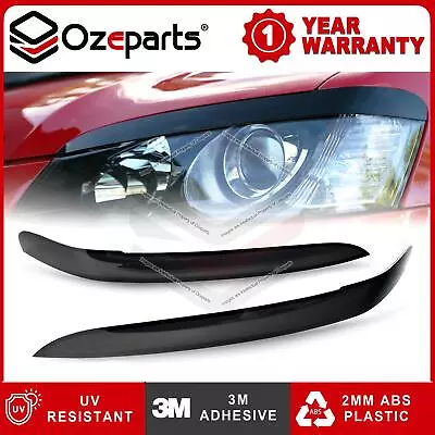 Head Light Eyelids Eyebrows Lid Black For Holden VE Commodore SS SSV SV6 S OMEGA • $21.24