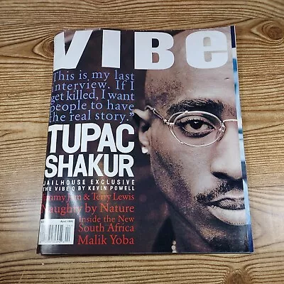 $163.95 • Buy Rare VIBE Magazine April 1995 Volume 3 Issue 3  2Pac Tupac Shakur Cover