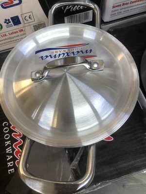 £15 • Buy Heavy Duty 20cm7mm Catering Casserole Aluminium Cooking Pot Ground Base