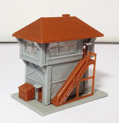 Outland Models Train Railway Layout Train Station Signal Box / Tower Z Scale • $7.99