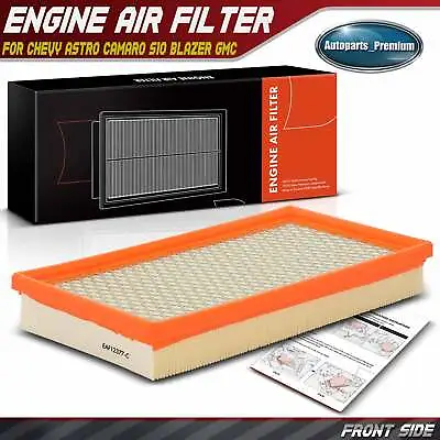 Engine Air Filter For Chevy Astro Camaro S10 Blazer GMC Jimmy Safari Isuzu Olds • $10.49