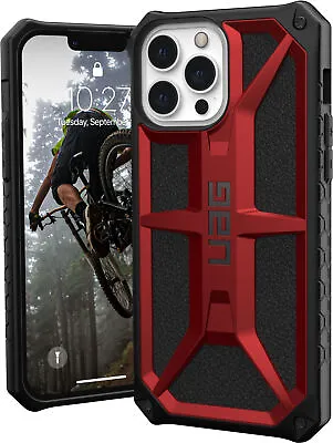 $23.99 • Buy UAG - Monarch Series Case For IPhone 13 Pro Max - Crimson