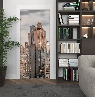 £91.29 • Buy 3D Building A1053 Door Wall Mural Photo Wall Sticker Decal Assaf Frank Sinsin