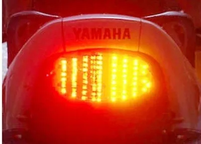 $89.99 • Buy Yamaha V-STAR 650/1100 Custom, YZF600R Integrated LED Taillight With Smoked Lens
