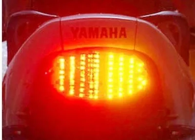 Yamaha V-STAR 650/1100 Custom YZF600R Integrated LED Taillight With Smoked Lens • $99.95