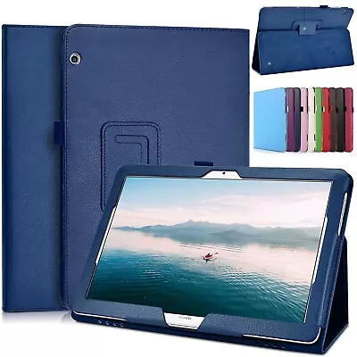 Leather Flip Smart Stand Case For Huawei T5 10 T3 10 T10s Tablet Magnetic Cover • £6.98