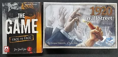 Euro Board Games LOT - The Game - 1920 Wall Street - BRAND NEW • $46.51