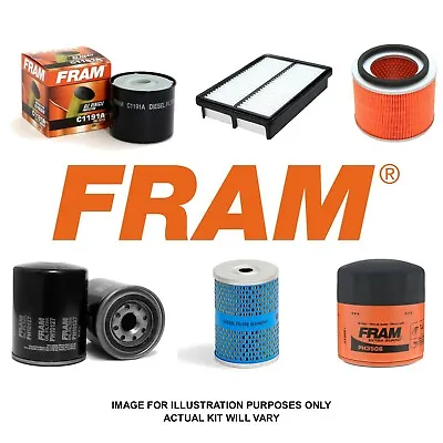 Fram Filter Kit For Nissan Pulsar 87-91 1.8 N13 18lf 4 Cyl Petrol • $46.80