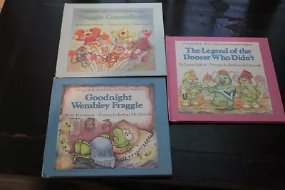 Vintage A Fraggle Rock Book Hardcover Books Lot--Read Description • $5