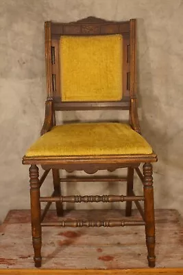 Antique 19th Century Eastlake Side Chair 1870's-1890's  • $110