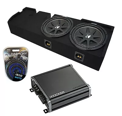 2001-2003 Ford F-150 Super Crew Truck Kicker Comp C12 Dual 12  Sub Box CXA800.1 • $505.95