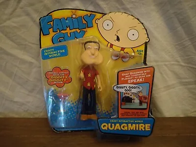 Quagmire Family Guy Figure Crazy Interactive World Playmates Toys 20 Century Fox • £27.50