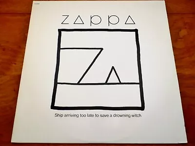 Zappa ♫ Ship Arriving Too Late To Save A Drowning Witch ♫ 1982 Vinyl W/Insert NM • $29.99