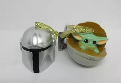 Star Wars ~ Mandalorian & Grogu Ornament ~ Christmas Decorations  Baby Yoda • $19.94