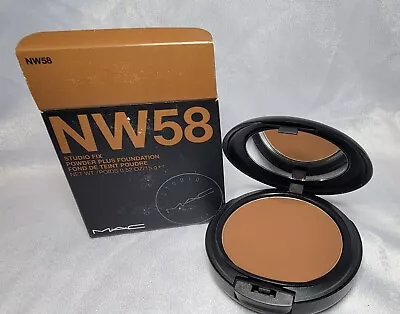 MAC Studio Fix Powder Plus Foundation - NW58 15g Full Size - NIB • $20