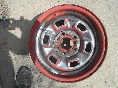 Chevrolet 14x6 Rally II 2 Steel Wheel Rim Camaro Nova Malibu Monte Carlo • $40