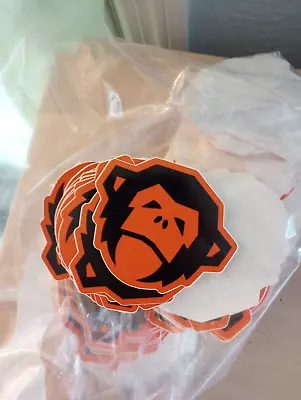 Howler Bros Bulk Orange Monkey Head Stickers Hundreds • $35