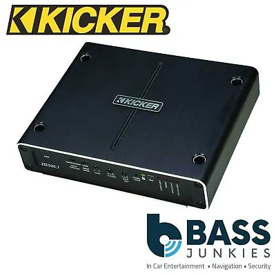 KICKER IQ5001 IQ Series 500 Watts RMS Monoblock Car Van Subwoofer Amplifier • £499.99